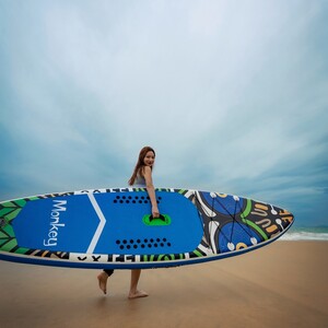 Planche de surf gonflable 11'6" - Singe Bleu