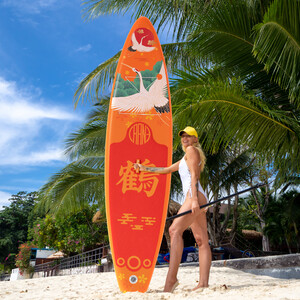 Planche de surf gonflable 11' - Orange Crane